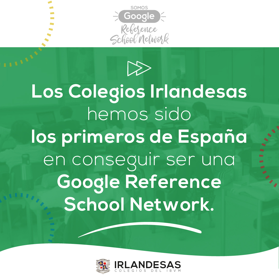 Colegios Irlandesas somos Google Reference Network